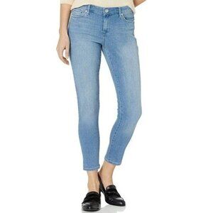 Nine West Womens Stretch Denim Skinny Jeans Size 10 Medium Wash